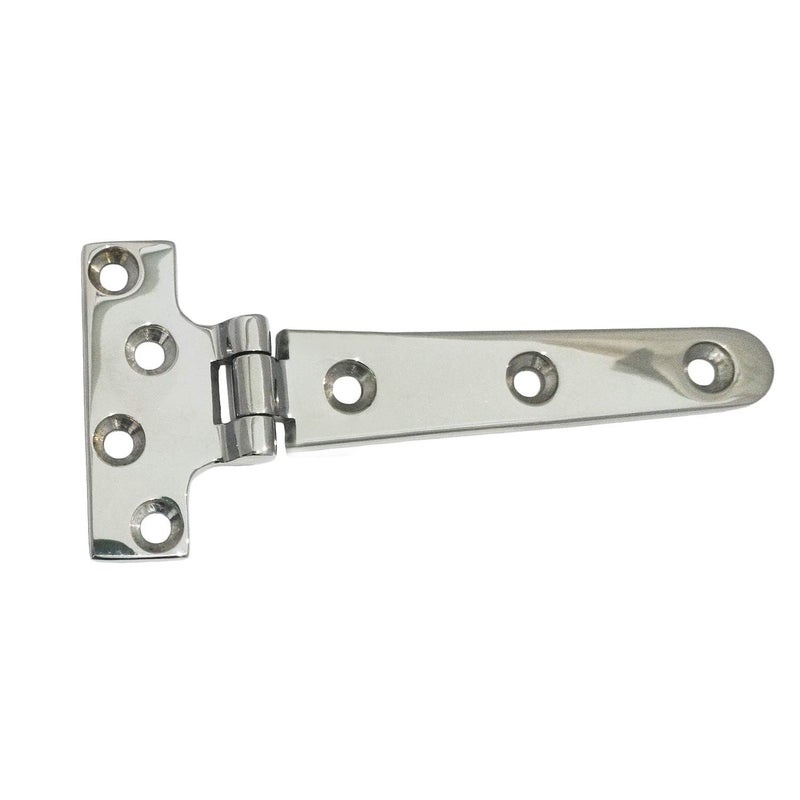NRC&XRC Pair of 316 Stainless Steel Heavy Duty Marine Grade T Hinge 6"(L)*3"(W) Cast Strap Hinge - Image 3